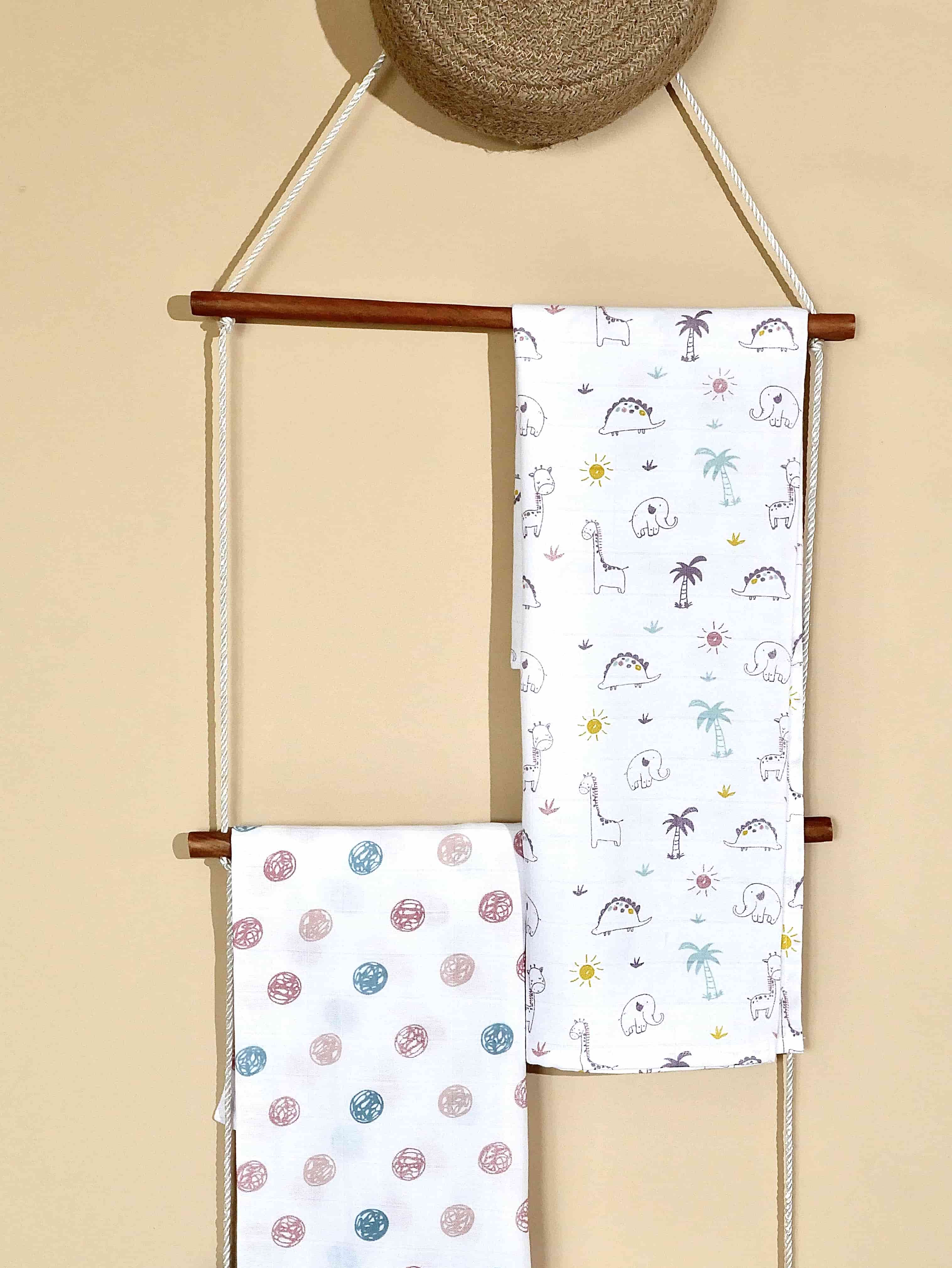 100% Muslin Cotton Towel - Combo